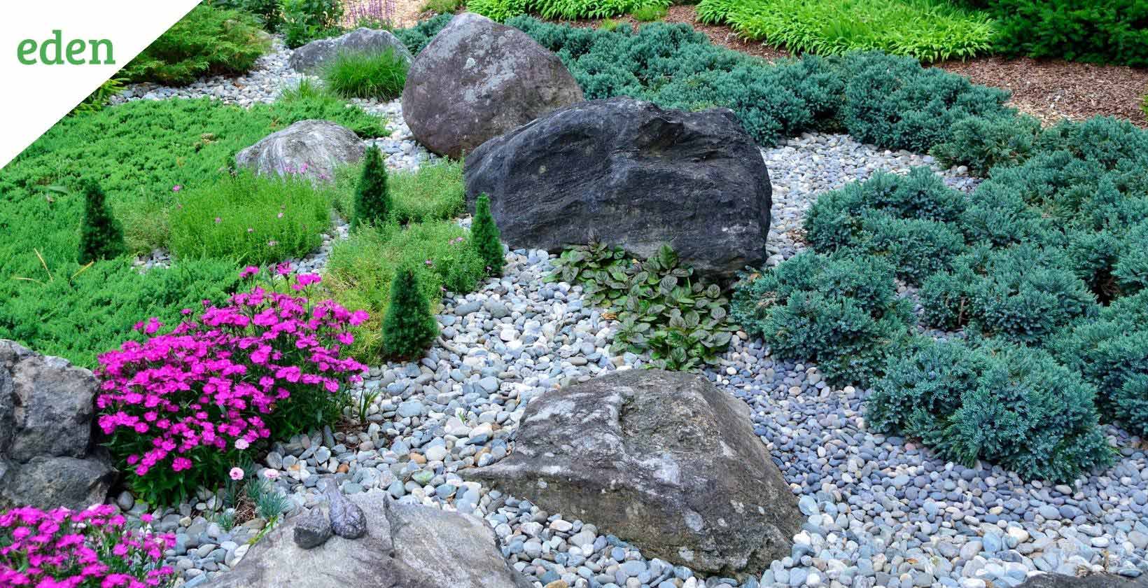 garden stones and rocks