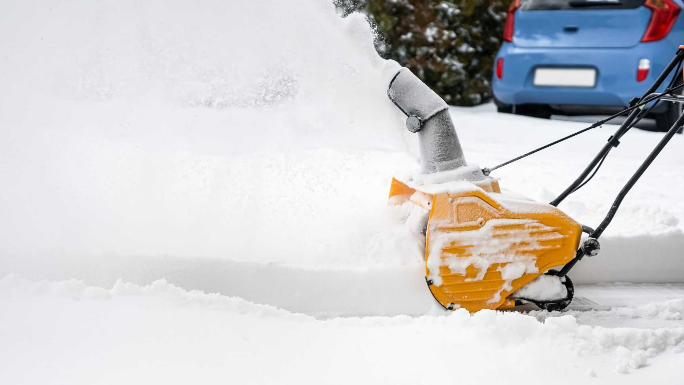 Awesome snow removal tool for small jobs that won't hurt your back 